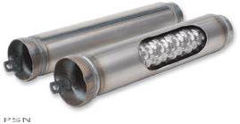 Hard-krome doublewall baffles