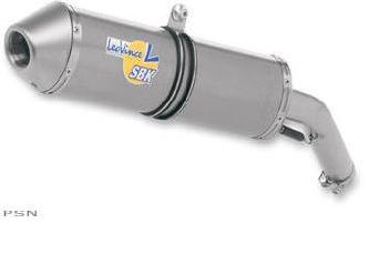Leo vince sbk oval slip-on / bolt-on mufflers
