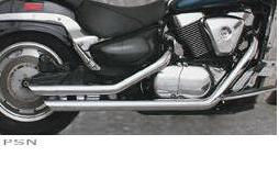 M.a.c. 2 1/4” slash-back staggered drag pipes