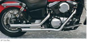 M.a.c. slash-cut staggered 2-into-2 exhaust systems