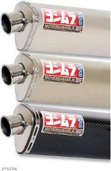 Tri-oval (trs) race  slip-on mufflers