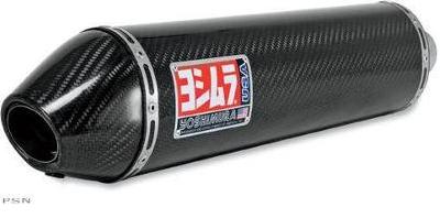 Yoshimura® rs-3 oval mufflers  with cone end caps