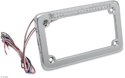 Signal dynamics led license plate frames with or without integrated turn signals
