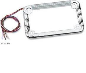 Signal dynamics led license plate frames with or without integrated turn signals