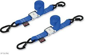 Powertye® 1 1/2” cam-buckle with safety latch hooks