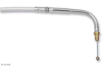 Magnum sterling chromite® ii braided clutch, throttle, and idle cables