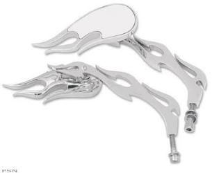 Drag specialties die-cast mirrors