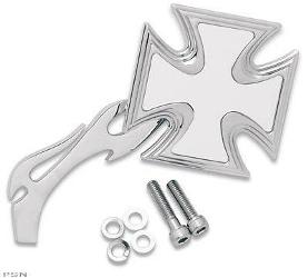 Drag specialties maltese cross mirrors