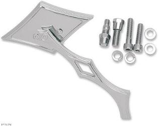 Drag specialties mirrors with  sculptured stems