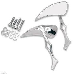 Drag specialties teardrop mirrors