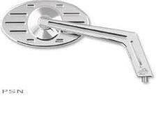 Pro 1 chrome billet aluminum mirrors with clear glass