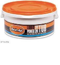 Twin air liquid power filter oil and oiling tub