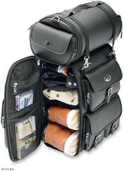 Saddlemen™ ex2200/2200s deluxe sissy bar bags