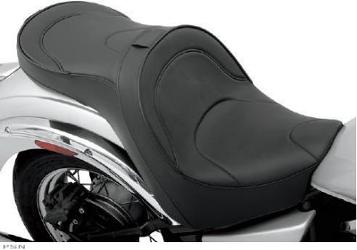 Parts unlimited low-profile double-bucket seat with dual backrest