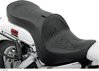 Parts unlimited low-profile double-bucket seat with dual backrest
