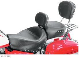 Mustang wide touring seats with driver backrest