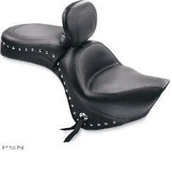 Mustang wide touring seats with driver backrest