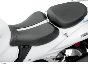 Saddlemen™ one-piece solo seat with rear cover
