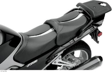 Saddlemen™ one-piece solo seat with rear cover