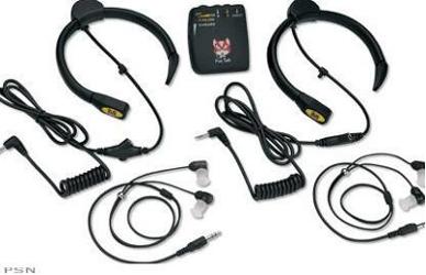 Fire fox throat-mic communicators