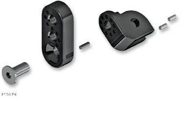 Cycle pirates 360° adjustable footpeg mount kit and footpegs