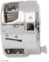 Cycle pirates chrome cast switch housings