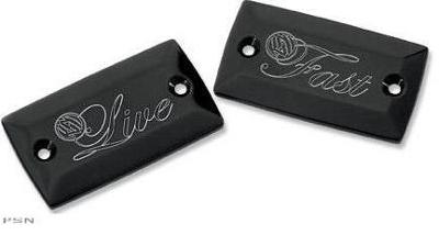 Roland sands design live fast brake/ clutch reservoir