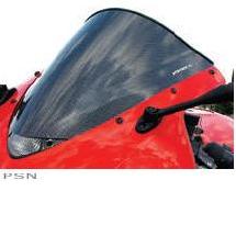Sportech v-flow™ series windscreens – chrome, carbon fiber and tint series