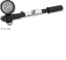 Progressive suspension gauge-mounted pumps
