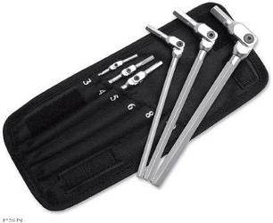 Motion pro hex-pro™ and star-pro™ pivot head wrenches