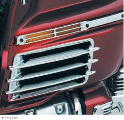 Kuryakyn chrome fairing exit grille covers