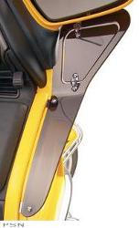 Show chrome™ upper and lower wind deflectors