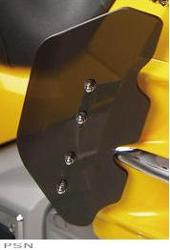 Show chrome™ upper and lower wind deflectors