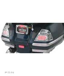 Show chrome™ led martini trunk and saddlebag molding inserts