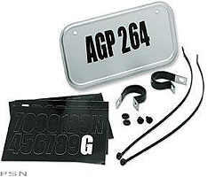 Hardline aluminum atv license kits