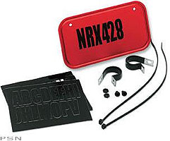 Hardline aluminum atv license kits