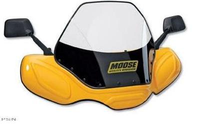 Moose® utility division fairing windshields with mirrors