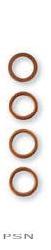 Moose racing® stainless steel braided brake lines