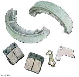 Parts unlimited® brake pads/shoes and tufstop™ heavy-duty brake pads