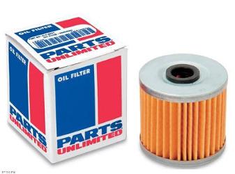 Parts unlimited® oil filters