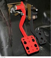 Lonestar racing gas and brake pedals