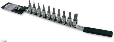 Cruztools® 3/8” drive socket bit sets
