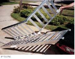 Prairie view industries folding aluminum atv ramp