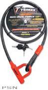 Trimax™ trimaflex® coiled cable locks