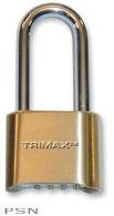 Trimax resettable combination padlocks