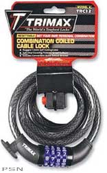 Trimax trimaflex® coiled cable locks