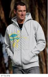 Slippery circuit zip-up hoody