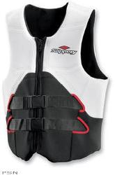 Slippery luxe molded vest