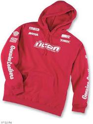 Icon men's genuine pull-over hoody sweatshirt