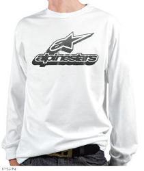 Alpinestars checkers and dots long-sleeve t-shirt